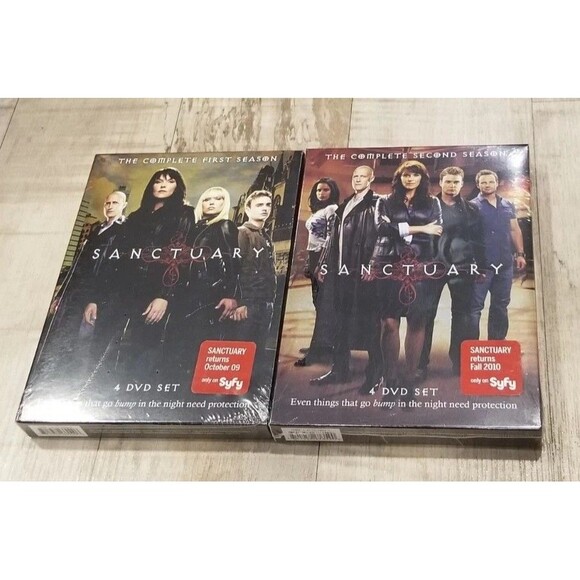 Sanctuary DVD Lot Of 2 Seasons BRAND NEW & SEALED 1-2 Complete Fast Shipping - Picture 1 of 2